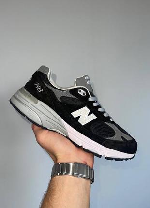 New balance 993 ‘black white grey’ wr993bk