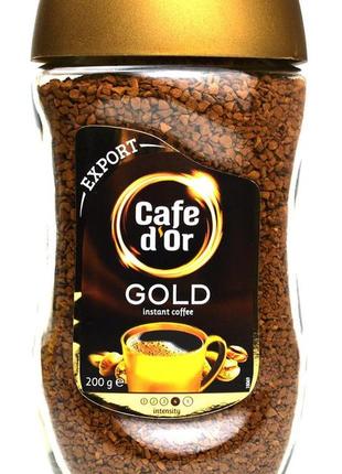 Кава розчинна cafe d'or gold, 200 г