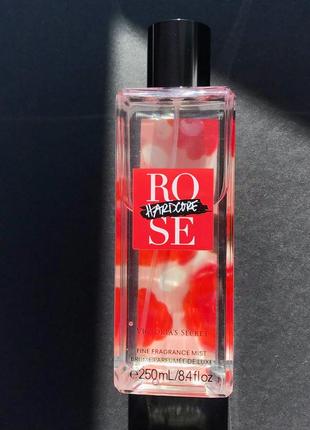 Лімітований парфумований спрей hardcore rose fragrance mist victoria’s secret мист виктория сикрет1 фото