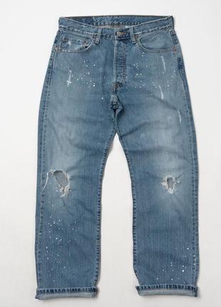 Levis 501 vintage blue jeans ( 2005 ) мужские джинсы2 фото