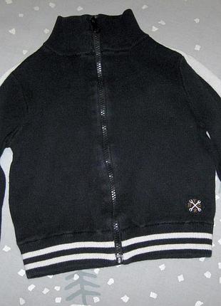 Мастерка, реглан толстовка кофта 2-3-4 года h&m хлопок