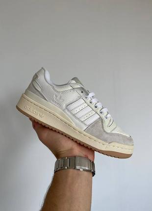 Adidas forum 84 low adv shoes beige fy79981 фото