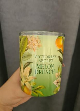 Свеча ароматизированная victoria's secret scented candle melon drench 255 г1 фото