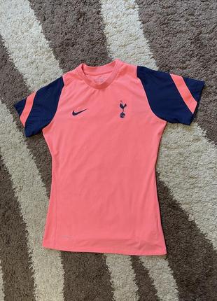 Футболка  футбольна спортивна жіноча крута тренувальна nike fc tottenham acg hyper tee dry1 фото