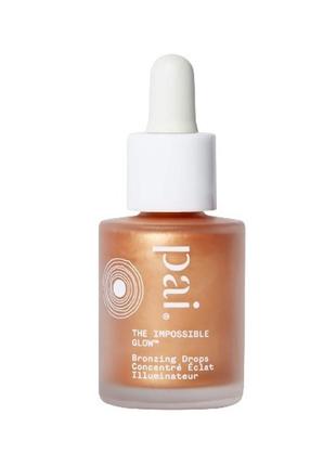 Краплі бронзатор для обличчя pai skincare the impossible glow bronzing drops 10ml (travel формат)