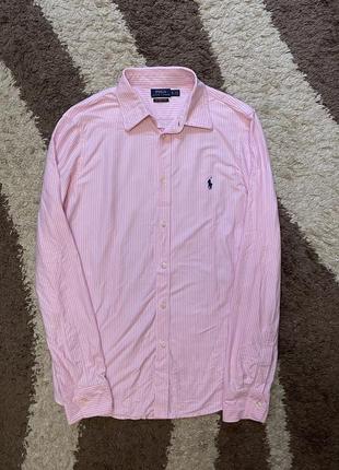 Чоловіча оригінальна повсякденна  сорочка polo ralph lauren  tommy slim fit