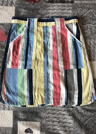 Спідниця лляна