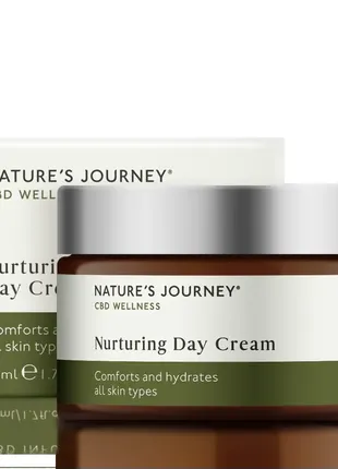 Успокаивающий увлажняющий крем для всех типов кожи nature's journey nuturing day cream 50ml (полный