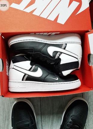 Ботинки nike air force 1 hight lv8 black/white черевики3 фото