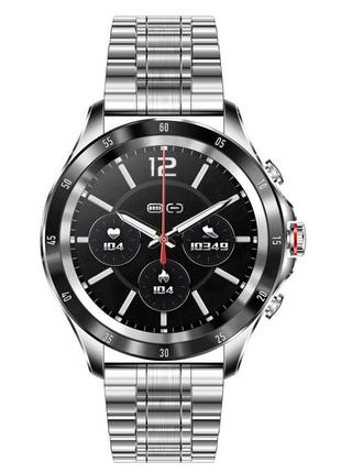 Смарт-часы мужские smart terminator new silver умные часы мужские смарт часы