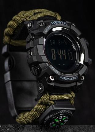 Годинник чоловічий besta tactical наручні годинники чоловічі тактичні годинники спортивні годинники