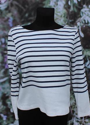 Котоновая кофточка в полоску h&m на м, l.