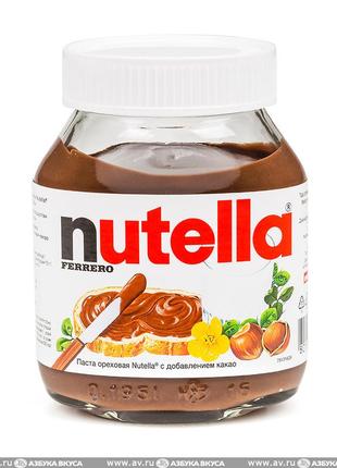 Паста шоколадно-горіхова nutella, 400 г,