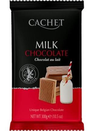 Бельгійський молочний шоколад преміум класу сachet milk chocolate, 300 г