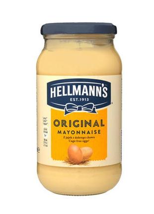 Майонез hellmann's original, 405 мл, польща, оригінал