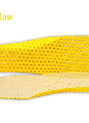 Стельки спортивные амортизирующие honeycomb 40-45 р (25,0 - 29,0 см) светло серый7 фото