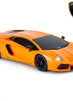 Машинка на радіокеруванні lamborghini aventador lp 700-4 (1:24, 2 4ghz, помаранчевий)