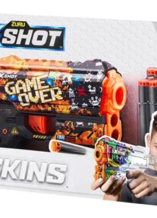 Скорострільний бластер x-shot skins flux game over (8 набоїв), 36516e
