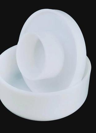 Форма для виробництва твердого сиру з поршнем кругла на 2,3 л