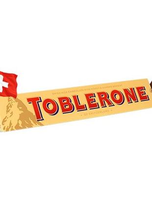 Шоколад молочний toblerone, 100 г (швейцарія)