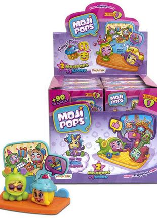 Набір фігурок moji pops s1 – коробочка пригод (2 фігурки, сцена)