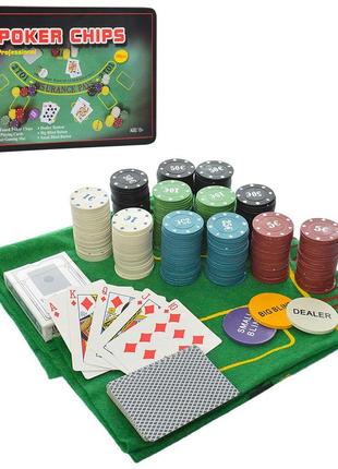 Настільна гра покер в наборі a164