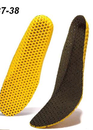 Устілки для взуття амортизуючі honeycombs розмір 37-38