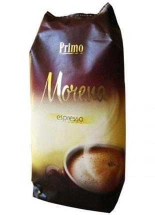 Кофе зерновой тм віденська кава morenа espresso 1кг, бленд робуста с горчинкой для кофемашин, эспрессо, латте