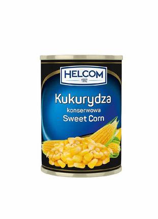 Кукурудза консервована цукрова (солодка) 400г helcom sweet corn в ж/б, польща