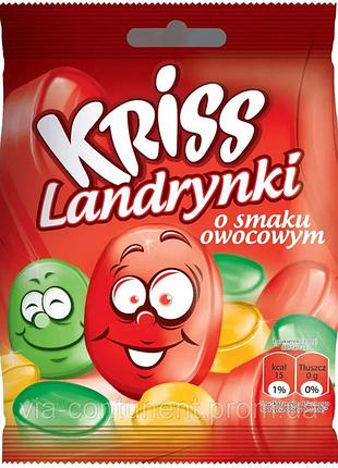 Леденцы kriss с фруктовым вкусом, 70г (польша), фруктовые конфеты