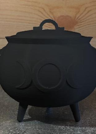 Середній горщик лепрекона «фази місяця» з кришкою (12010120202)