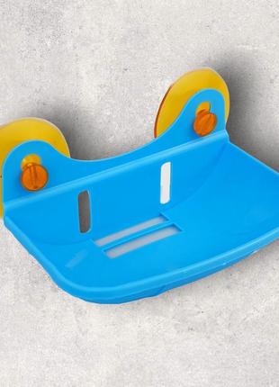 Мильниця мала на присосках 9х13, 5х7 см синій