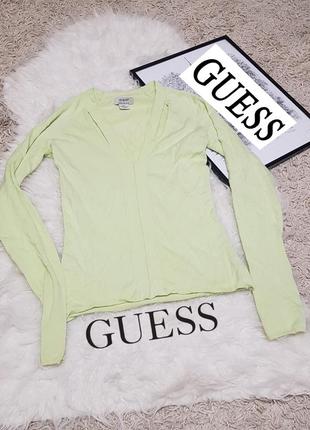 🔥🔥🔥стильная блузка красивого зеленого нежного оттенка в идеальном состоянии 🖤guess🖤