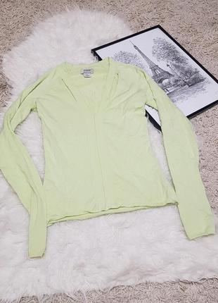 🔥🔥🔥стильная блузка красивого зеленого нежного оттенка в идеальном состоянии 🖤guess🖤2 фото