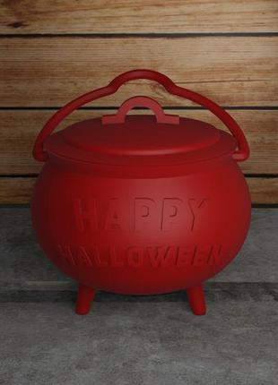 Малый горшок лепрекона «happy halloween» с крышкой (12010100106)