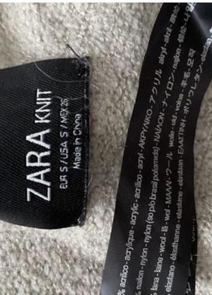 Zara тепленький кардиган свободного фасона4 фото