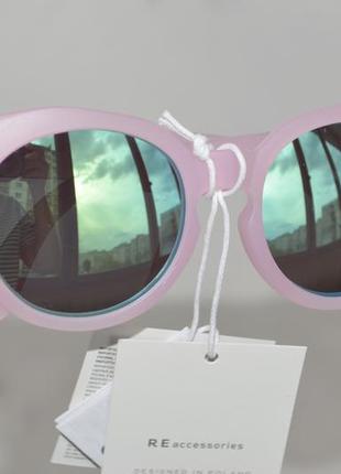 Фирменные стильные детские солнцезащитные очки солнечные очки в пластиковой оправе reserved оригинал8 фото