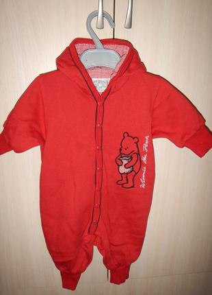 Теплий чоловічок толстовка h&m p.62см