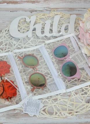 Фирменные стильные детские солнцезащитные очки солнечные очки в пластиковой оправе reserved оригинал10 фото