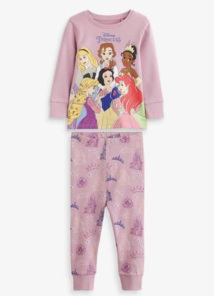 Пижама с принцессами десней на девочку3 фото
