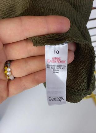 Сукня кольору хакі4 фото