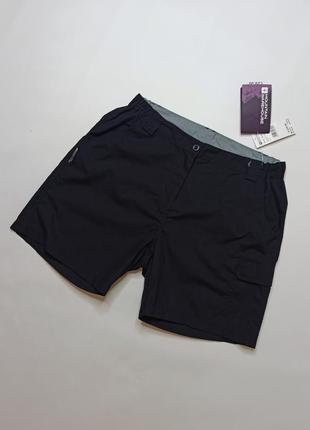 Шорты женские чёрные mountain warehouse размер - м