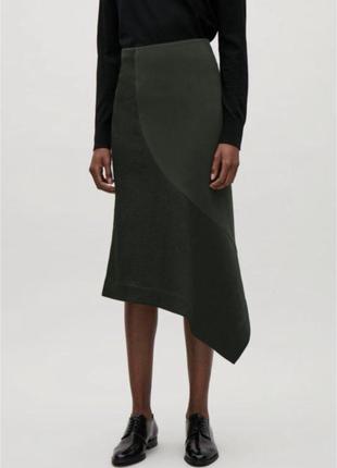Стильная юбка с асимметричным низом от cos1 фото