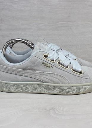 Жіночі замшеві кросівки puma suede ориігнал, розмір 381 фото