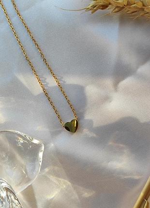 Цепочка сердце 🧡