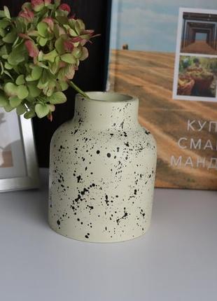 Ваза, ваза в скандинавському стилі, сканді, сканди, ваза для сухоцвітів2 фото