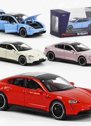 Іграшкова машинка металева porsche зі світлом та звуком, в асортименті gt - 5633