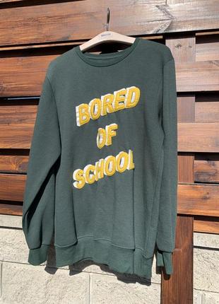 Світшот pull &amp; bear m-l на флісі