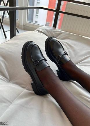 Лофери з натуральної шкіри