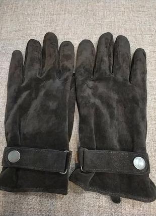 Класні замшеві рукавички
